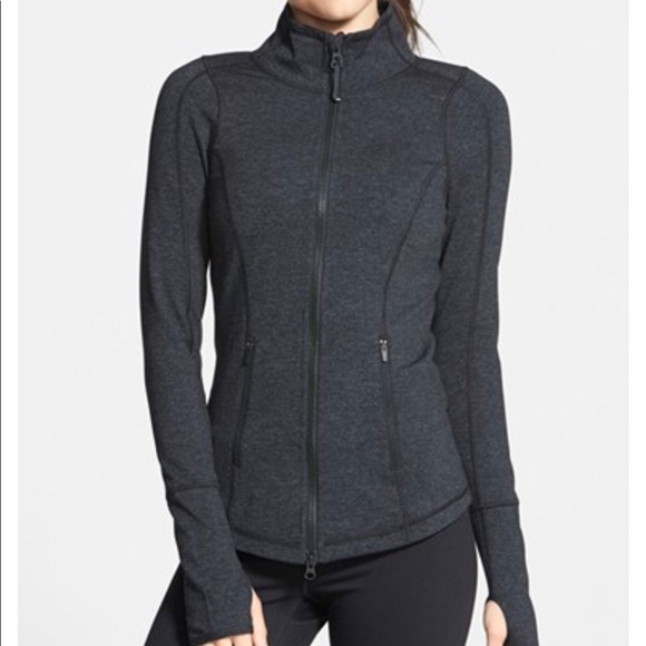 Zella Tops - Zella ‘Deja’ cross due zip up jacket